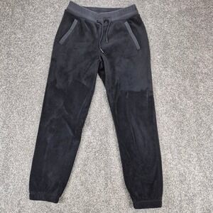 Athleta Recover Cozy Jogger Womens XS Black Fleece Sweatpants